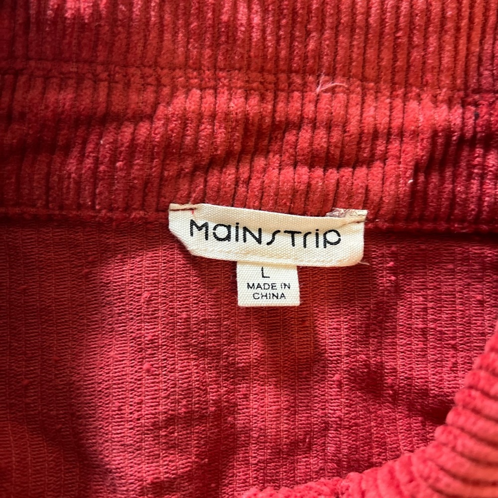 Boutique brand corduroy cropped jacket size L - Picture 4 of 6
